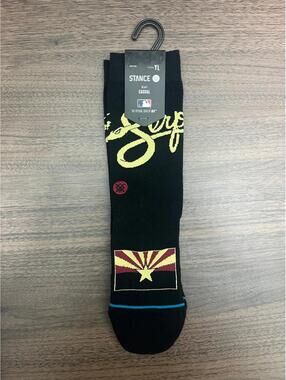 New Arizona Diamondbacks Stance Socks - Youth Large (1 pair)